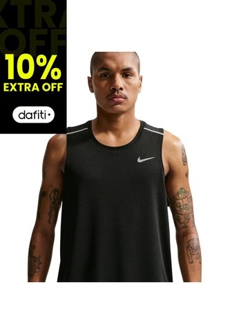Camiseta Sin Mangas Nike Df Miler Tank Top Hombre-Negro Nike