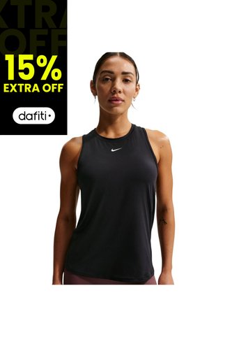 Camiseta Sin Mangas Nike One Classic Df Tank Mujer-Negro Nike