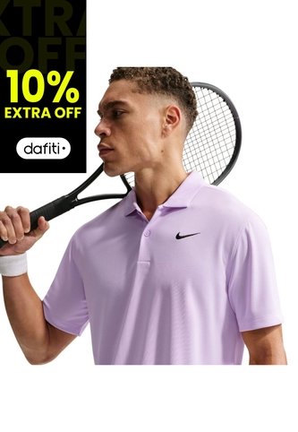 Camiseta Polo Nike Court Hombre-Lila Nike