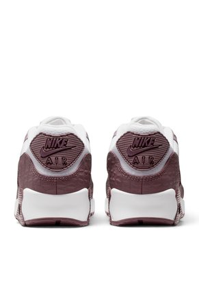 Tenis Nike Wmns Air Max 90 Se Mujer-Blanco/Vino Tinto