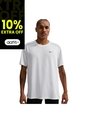 Camiseta Nike Df Uv Miler Ss Hombre-Blanco de Nike