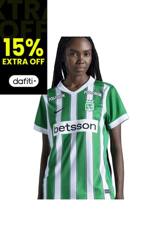 CAMISETA NIKE MUJER ATLÉTICO NACIONAL LOCAL 2026 HV3926-300 Talla L Nike
