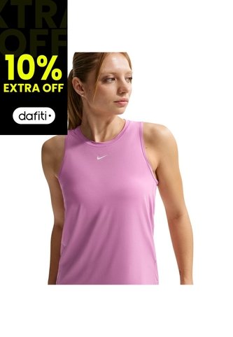 Camiseta Sin Mangas Nike One Classic Df Tank Mujer-Rosa Nike