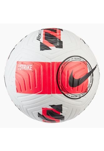 Nike - Balón De Fútbol Nike Strike No. 4-Blanco/Rojo