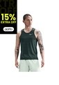 Camiseta Sin Mangas Nike Df Miler Ta Hombre-Verde de Nike