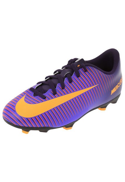 Guayo Violeta-Naranja Nike Jr Mercurial Vortex III Fg