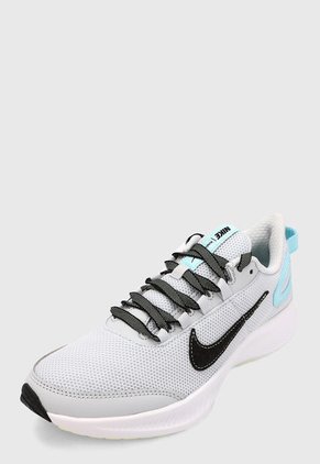 Tenis Running Blanco-Gris-Negro Nike Runallday 2
