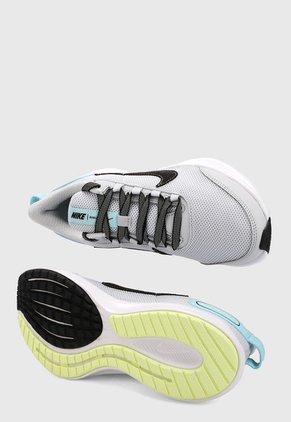 Tenis Running Blanco-Gris-Negro Nike Runallday 2
