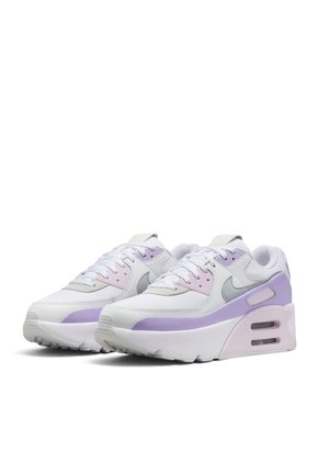 Tenis Nike Air Max 90 Lv8 Mujer-Blanco/Violeta
