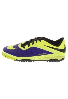 Fútbol Nike Hypervenom Phade TF JR Morado-Verde