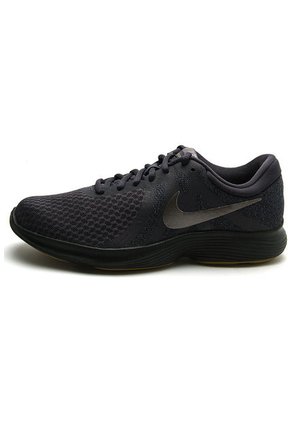Tenis Running Azul-Negro-Plateado Nike Revolution 4