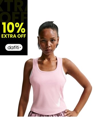 Camiseta Sin Mangas Nike Tempo Swoosh Run Df Tank Mujer-Rosa Nike