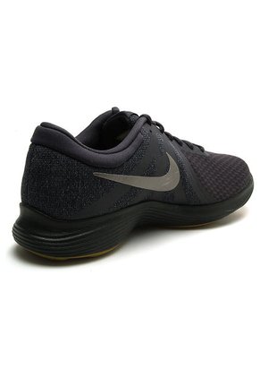 Tenis Running Azul-Negro-Plateado Nike Revolution 4