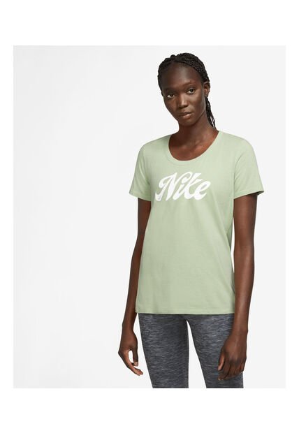 Camiseta Mujer Nike Dri Fit Script