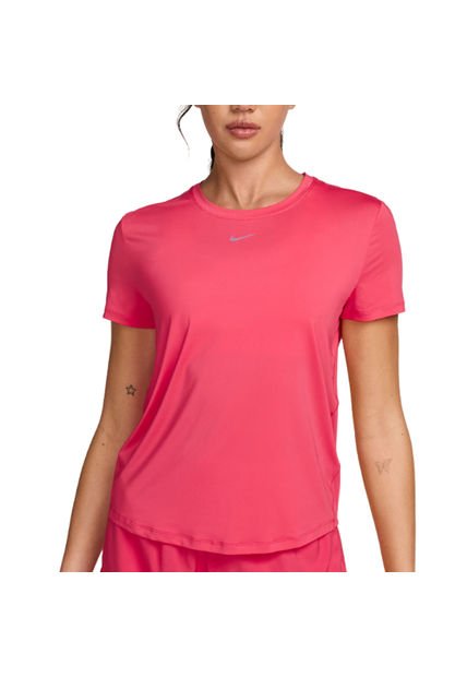 Camiseta Nike Uno Clásico Mujer-Rosa