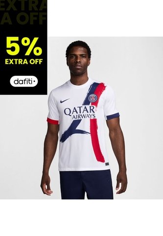 Camiseta Hombre Nike Paris Saint-Germain Away 24/25 Blanco Nike