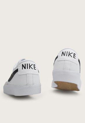 Tenis Lifestyle Blanco-Negro-Gris Nike Kids Blazer Low '77
