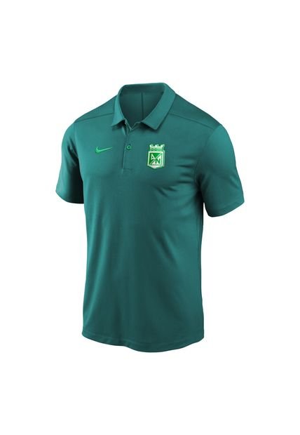 Camiseta Polo Nike Atletico Nacional Df Vctry Hombre-Verde