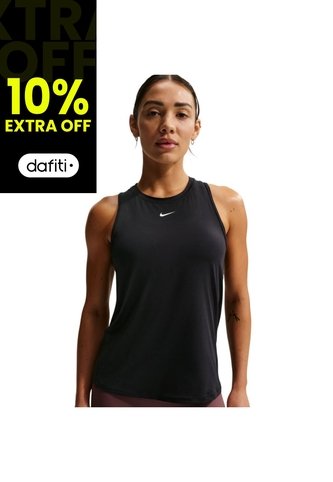 Camiseta Sin Mangas Nike One Classic Df Tank Mujer-Negro Nike