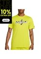 Camiseta Nike M Df Tee Rlgd Gfx-Verde de Nike