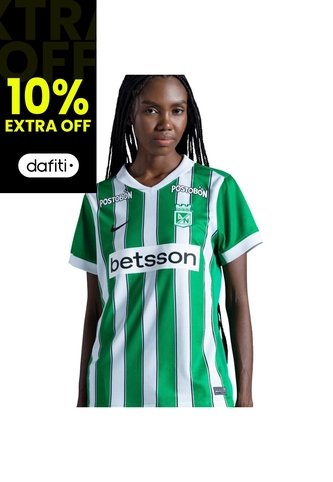 Camiseta De Futbol Nike Atlético Nacional 2026 Mujer-Verde Nike