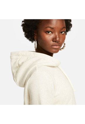 Buzo Mujer Nike Sportswear Club Fleece Beige