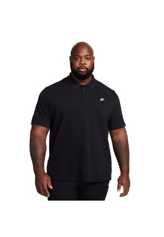 Camiseta Polo Pique Nike Short Sleeve-Negro Nike