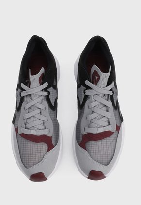 Tenis Basketball Negro-Gris-Vino Tinto Nike Jordan Delta 3 Slow