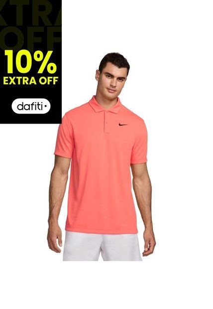 Camiseta Polo Nike Court Dri-Fit-Rojo
