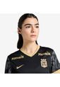 Nike Camiseta Nike Mujer Atlético Nacional Visitante 2025-Negro-Dorado Camiseta de Nike