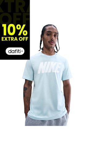 Camiseta Nike M Nsw Tee Block1 Fs Hombre-Azul Nike