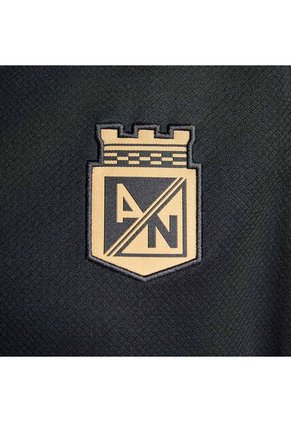 Nike Camiseta Nike Mujer Atlético Nacional Visitante 2025-Negro-Dorado Camiseta