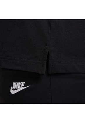 Camiseta Polo Pique Nike Short Sleeve-Negro