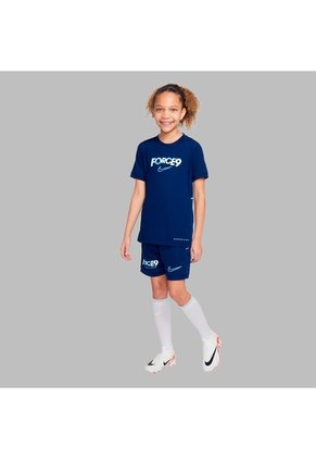 Camiseta Nike Niño Erling Haaland Academy - Azul - Fútbol | Uso Casual Y Entrenamiento