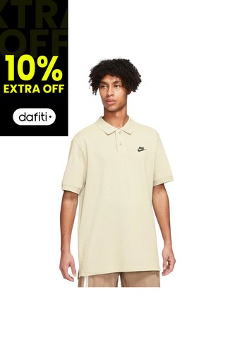 Camiseta Polo Nike M Club Pq Matchup Hombre-Beige Nike