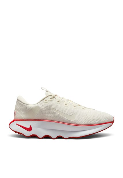 Tenis Nike Motiva Hombre-Beige/Rojo