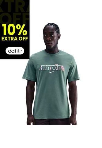 Camiseta Nike M Tee Jdi Hombre-Verde Nike