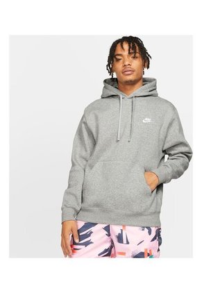 Buzo Hombre Nike Sw Club Po Gris