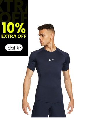 Camiseta Nike Pro Hombre-Azul Nike