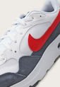 Tenis Lifestyle Blanco-Gris-Rojo Nike Kids Air Max SC de Nike