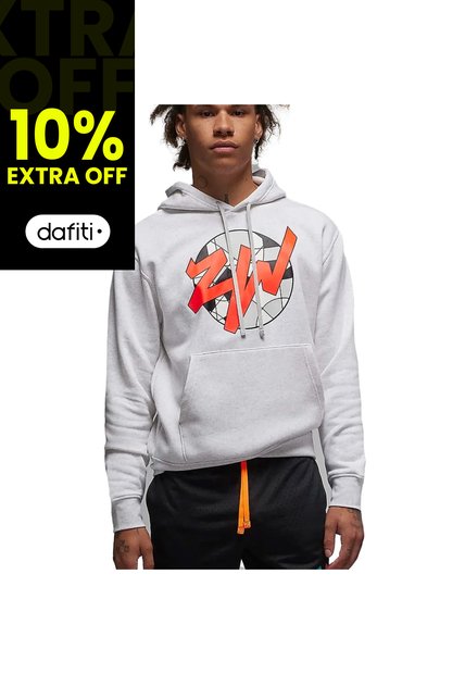 Hoodie Nike Zion Graphic-Blanco