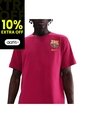 Camiseta Nike Fcb M Nk Crest Tee Hombre-Bordo de Nike
