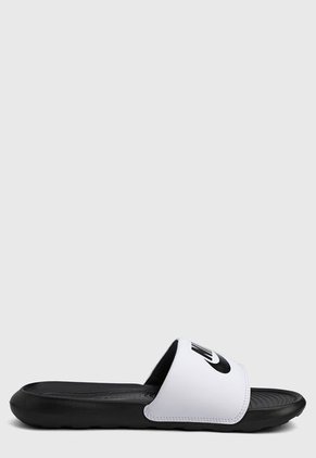 Playera Negro-Blanco Nike Victori One Slide