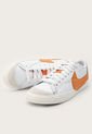 Tenis Lifestyle Blanco-Gris-Naranja Nike Blazer Low '77 Jumbo de Nike