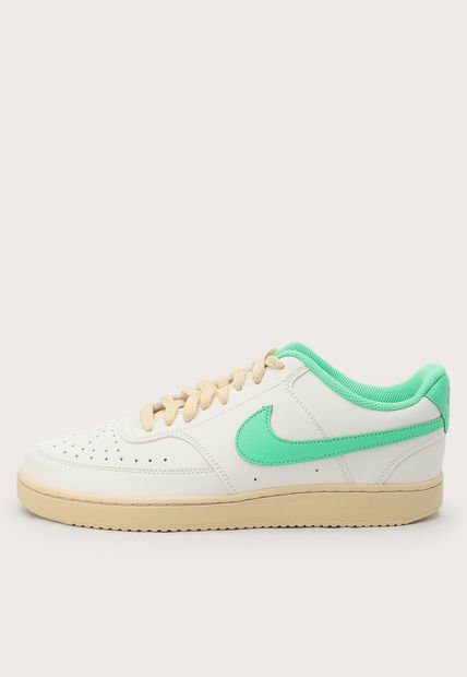 Tenis Lifestyle Marfil-Verde-Beige Nike Court Vision Low