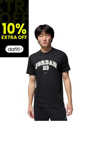 Camiseta Nike M J Mvp Wm Ss Crew Hombre -Negro Nike