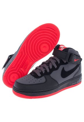 Basketball Nike AIR FORCE 1 MID '07 Negro-Gris-Coral