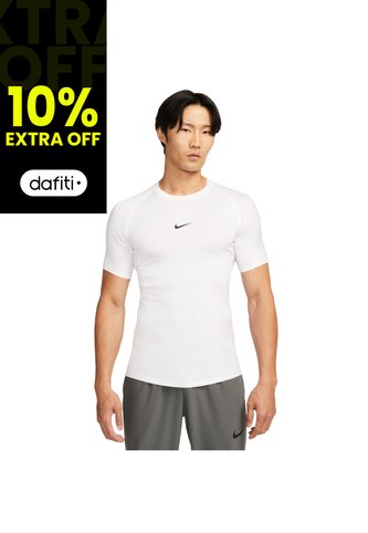 Camiseta Nike Pro Hombre-Blanco Nike