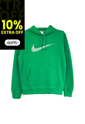 Hoodie Nike Club Ft Hoody-Swshblk Hombre-Verde