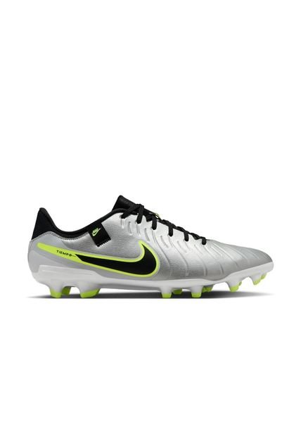 Guayos Nike Legend 10 Academy-Plateado/Negro